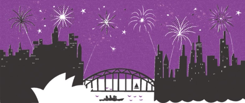 Fireworks over Sydney Harbour